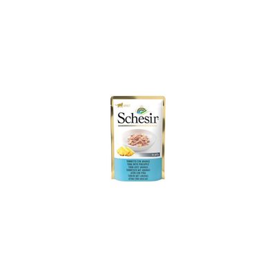 - Pâtée en gelée thon/ananas chat (sachet 85g) - SCHESIR