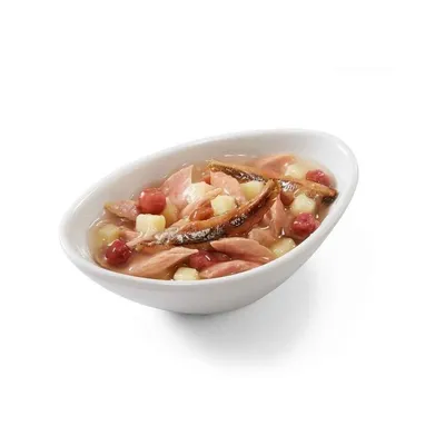 - Salade Poké Thon, anchois, patate douce (boite 85 g) - SCHESIR