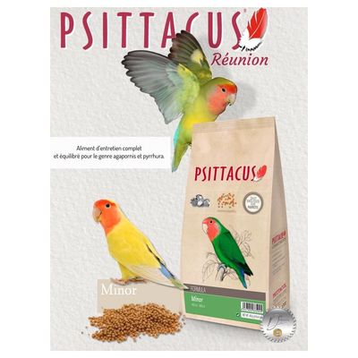 Psittacus - Nourriture oiseaux - Minor - 400 g - Psittacus