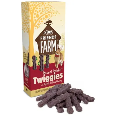 Tiny Friends Farm - Friandises Lapin Twiggies - Pomme mûres