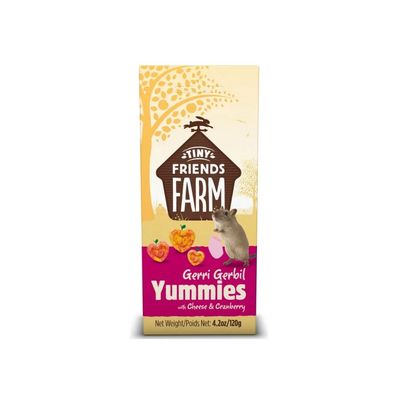 Tiny Friends Farm - Friandises Fromage et canneberge   Gerbille YUMMIES