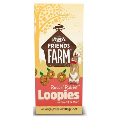 Tiny Friends Farm - Friandises Lapin Loopies - Carotte menthe