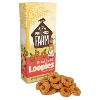 Tiny Friends Farm - Friandises Lapin Loopies - Carotte menthe