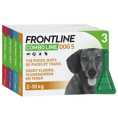 FRONTLINE - Pipettes Antipuces - Combo Chien