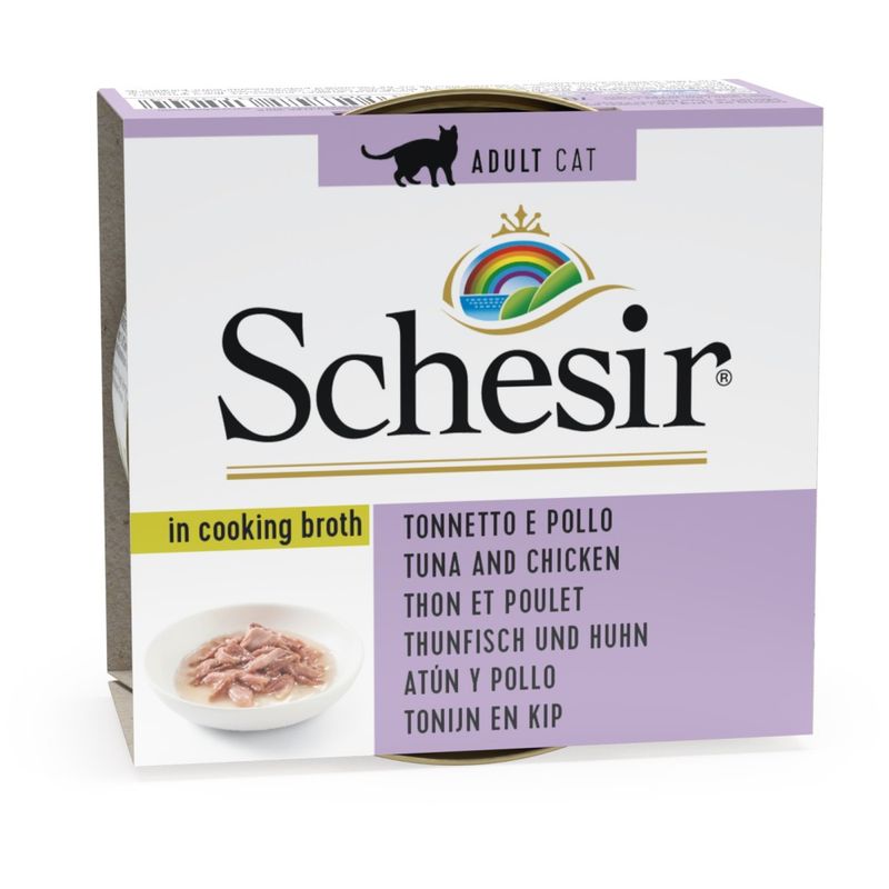 SCHESIR - Bouillon thon/poulet (boite 70g) - SCHESIR