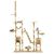 147 x 35 x (230 - 250) cm , Beige, Polyester : 100 %