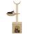 30 x 30 x 105 cm , Beige, Polyester : 100 %