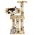 30 x 30 x 65 cm , Beige, Polyester : 100 %