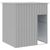 165 x 153 x 181 cm , Gris, Acier