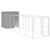 165 x 659 x 181 cm , Gris, Acier
