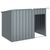 153 x 91 x 110 cm , Gris, Acier