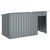 196 x 91 x 110 cm , Gris, Acier
