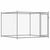 2 x 2 x 1,5 m , Gris, Acier