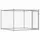 2 x 2 x 1,5 m , Grau, Stahl