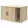 85 x 55 x 50,5 cm , Braun, Holz
