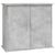 81 x 36 x 73 cm , Gris, Bois