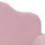 Prolenta Premium - Canapé pour enfants 2 places Rose Peluche douce