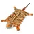 Prolenta Premium - Tapis en peluche en forme de tigre 144 cm Marron