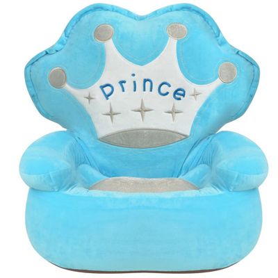 Prolenta Premium - Chaise en peluche pour enfants Prince Bleu