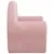 Prolenta Premium - Canapé pour enfants Rose Peluche douce