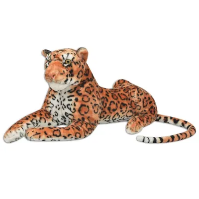 Prolenta Premium - Léopard en peluche Marron XXL