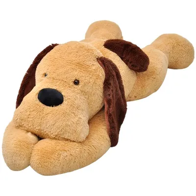 Prolenta Premium - Chien en peluche 80 cm Marron
