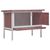 90 x 45 x 65 cm , Marron,