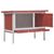 90 x 45 x 65 cm , Rouge,