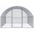 3 x 4 x 2 m , Argent, Acier