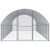 3 x 8 x 2 m , Argent, Acier