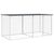 203 x 98 x 90 cm , Gris, Acier