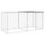 203 x 98 x 90 cm , Gris, Acier