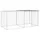 203 x 98 x 90 cm , Grau, Stahl