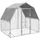 2,5 x 2 x 2,25 m , Silber, Stahl