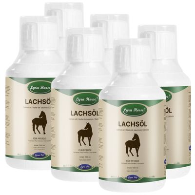 Lyra Horse® Barfer's Solution 100 % huile de saumon pour chevaux