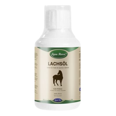 Lyra Horse® Barfer's Solution 100 % huile de saumon pour chevaux