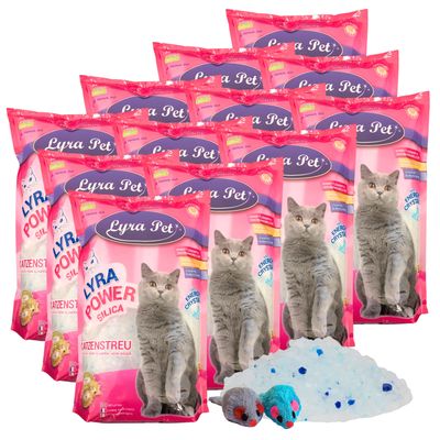 Lyra Pet® Lyra Power® Silica Litière pour chats au silicate