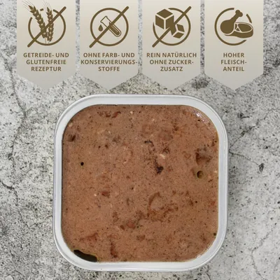 Lecker.Pet® Josie's Feine Paté Riche en Veau Nourriture humide pour chiens