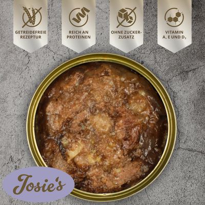 Lecker.Pet® Gino's, Josie's, Luna's & Paula's 100 % viande & légumes