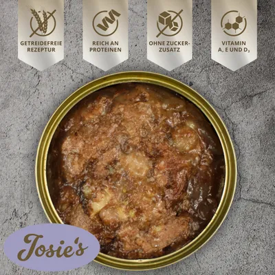 Lecker.Pet® Gino's, Josie's, Luna's & Paula's 100 % viande & légumes