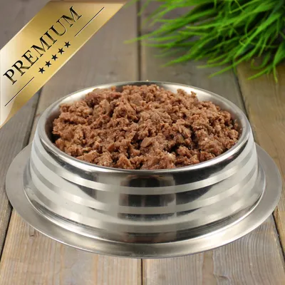 Lecker.Pet® Gino's Feine Paté Riche en Bœuf Nourriture humide pour chiens