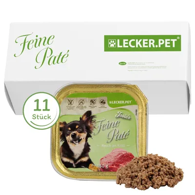 Lecker.Pet® Josie's Feine Paté Riche en Veau Nourriture humide pour chiens
