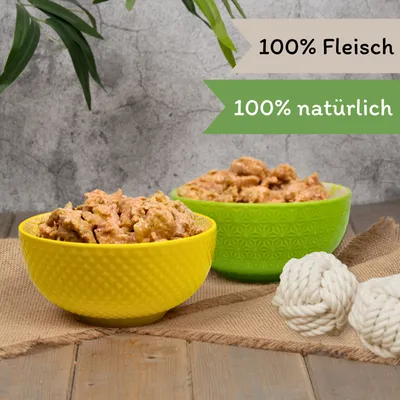 Lecker.Pet® Luna's 100 % poulet et dinde Nourriture humide pour chiens