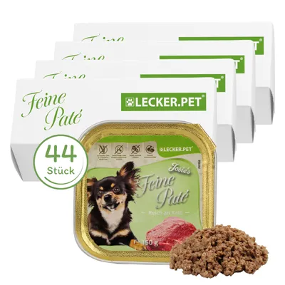 Lecker.Pet® Josie's Feine Paté Riche en Veau Nourriture humide pour chiens