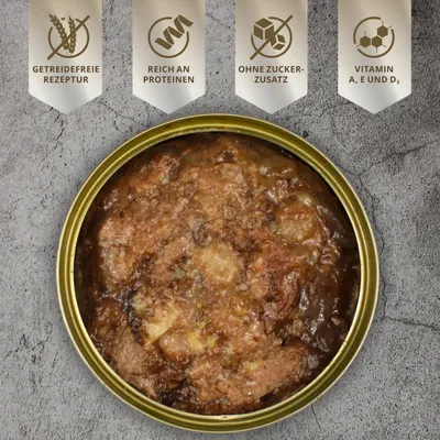 Lecker.Pet® Josie's 100 % viande musculaire de bœuf Nourriture pour chiens