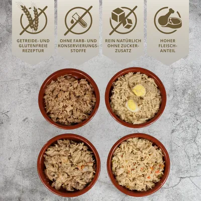 Lecker.Pet® Surf'n'Turf Pouches Nourriture pour chats en gelée 4 variétés Lecker.Pet® Surf'n'Turf Pouches Nourriture pour chats en gelée 4 variétés