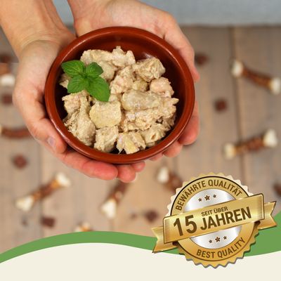 Lecker.Pet® Balu's 100 % Huhn und Truthahn Katzenfutter Nassfutter