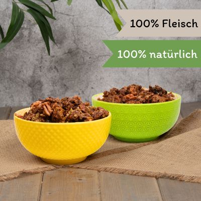 Lecker.Pet® Emily's 100 % muscle de bœuf nourriture humide pour chats