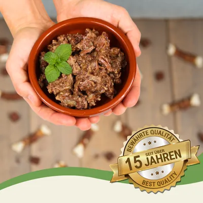 Lecker.Pet® Emily's 100 % muscle de bœuf Nourriture humide pour chats Lecker.Pet® Emily's 100 % muscle de bœuf Nourriture humide pour chats