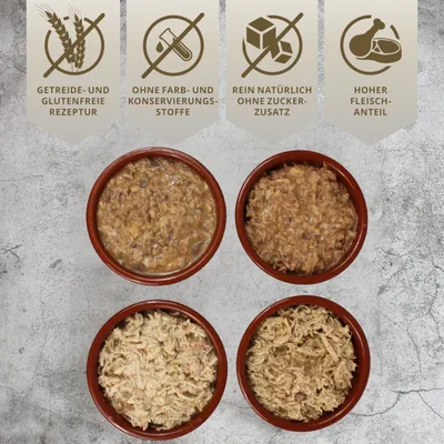 Lecker.Pet® Surf'n'Turf Pouches Nourriture pour chats en sauce 4 variétés Lecker.Pet® Surf'n'Turf Pouches Nourriture pour chats en sauce 4 variétés